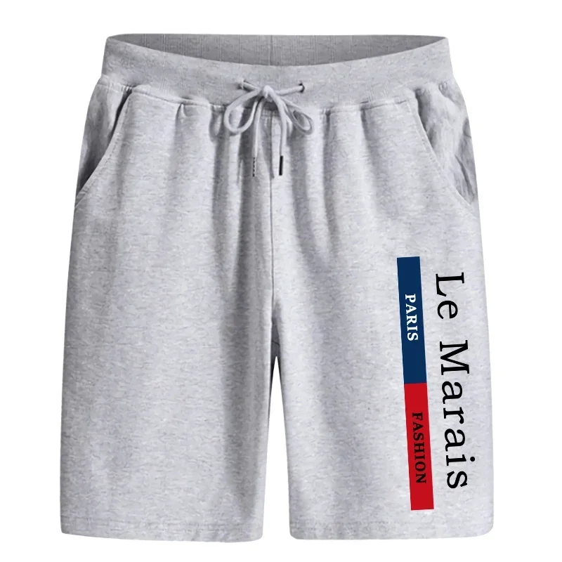 Le Marais Fashion Walking Shorts for Men 2026 Hot Sale Male Casual Sports Knee-length Shorts Summer Home Outdoor Short Pants