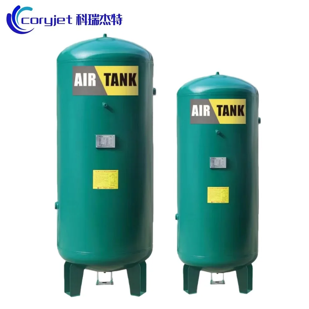 3.0MPa Q345R Air Compressor Tank 600L 1L for PET Blow Molding Machine Spare Parts Coryjet Brand 2-Year Warranty