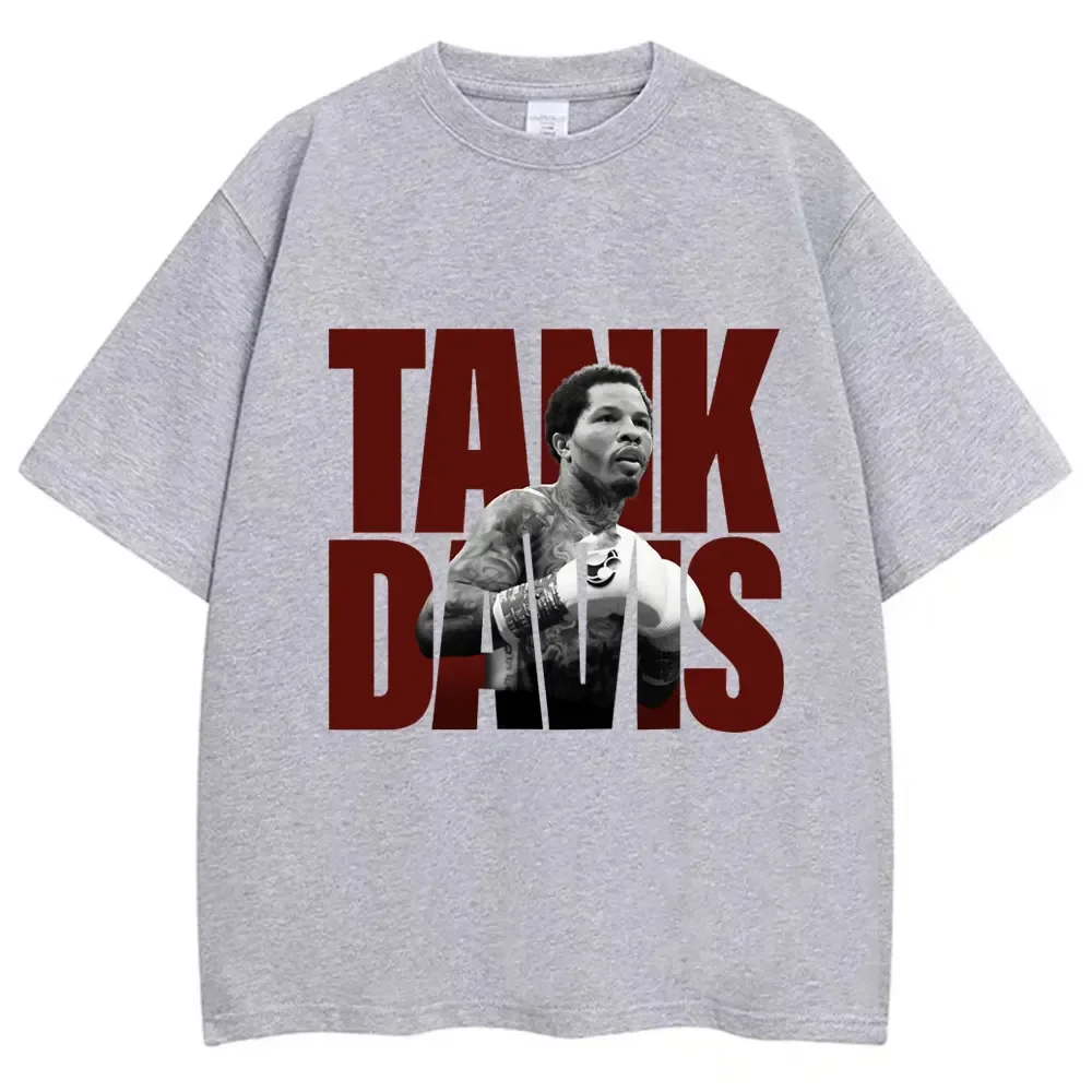 Limted precious Gervonta Davis Graphic T Shirt, Vintage Boxing Champion T Shirts, Respzed Men and Women, 100% Cotton Boxer Gérer Tee Shirt