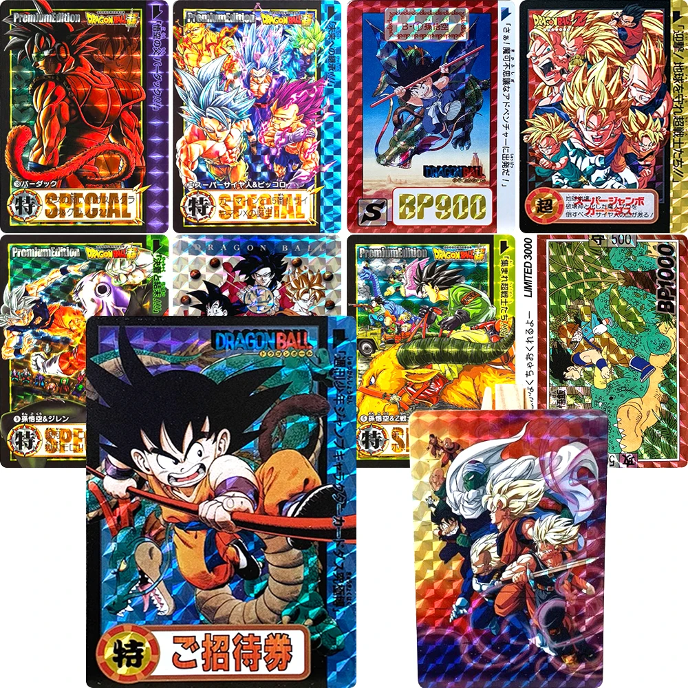 Anime card Dragon Ball Super Chichi Cell DIY Homemade Cool Xtreme Game toys Collection card Christmas birthday gift