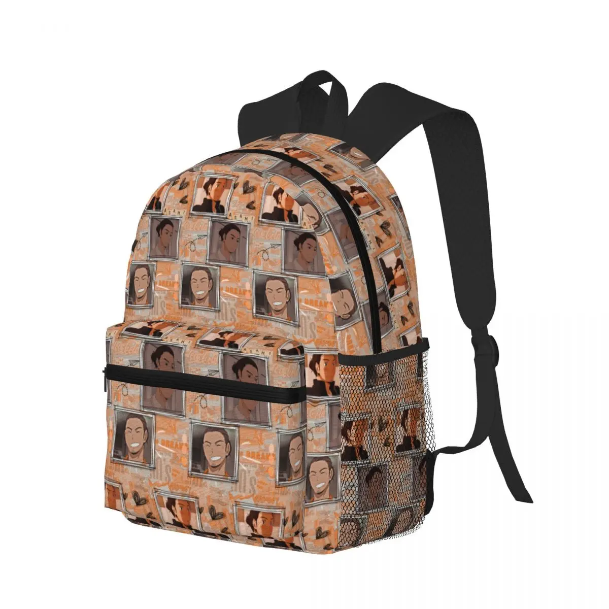 Haikyuu Manga Asahi Azumane حقيبة ظهر مدرسية للمشي لمسافات طويلة والسفر Daypack للرجال والنساء حقيبة كتب عصرية حقائب كتف