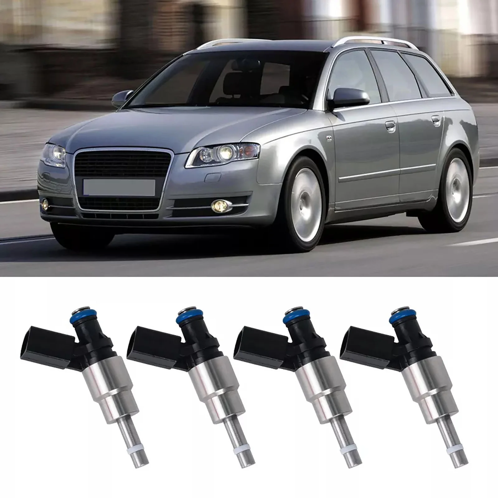 

4Pcs/Set For Audi A3 A4 TT 06F906036A Car Fuel Injectors For Volkswagen Passat Jetta GTI EOS Auto Accessories Replacement Parts