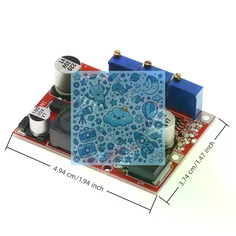 LM2596 Step Up Down Boost Voltage Power Converter Module Non-isolated Constant Current Board Charging Module