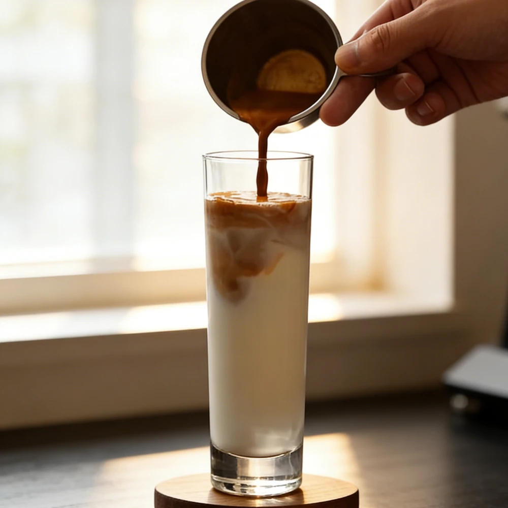 Ultra Fine Straight and High-end Coffee Cups Household High Appearance Level Coffee Cups Simple Crystal Glass Milk Beverage Cup
