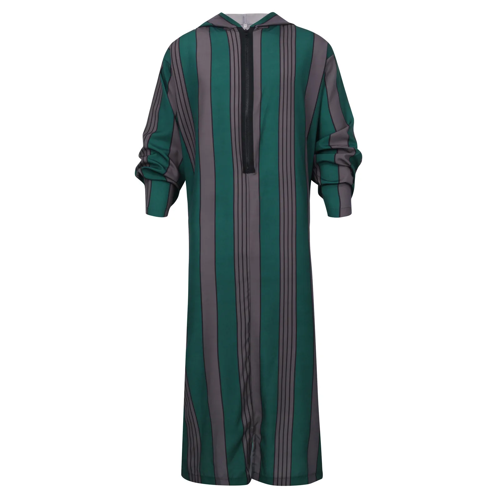 Vestido musulmán de manga larga para hombre, caftán estampado, Jalabiya, Abaya, Floral, Árabe saudí, Ramadán, oriente