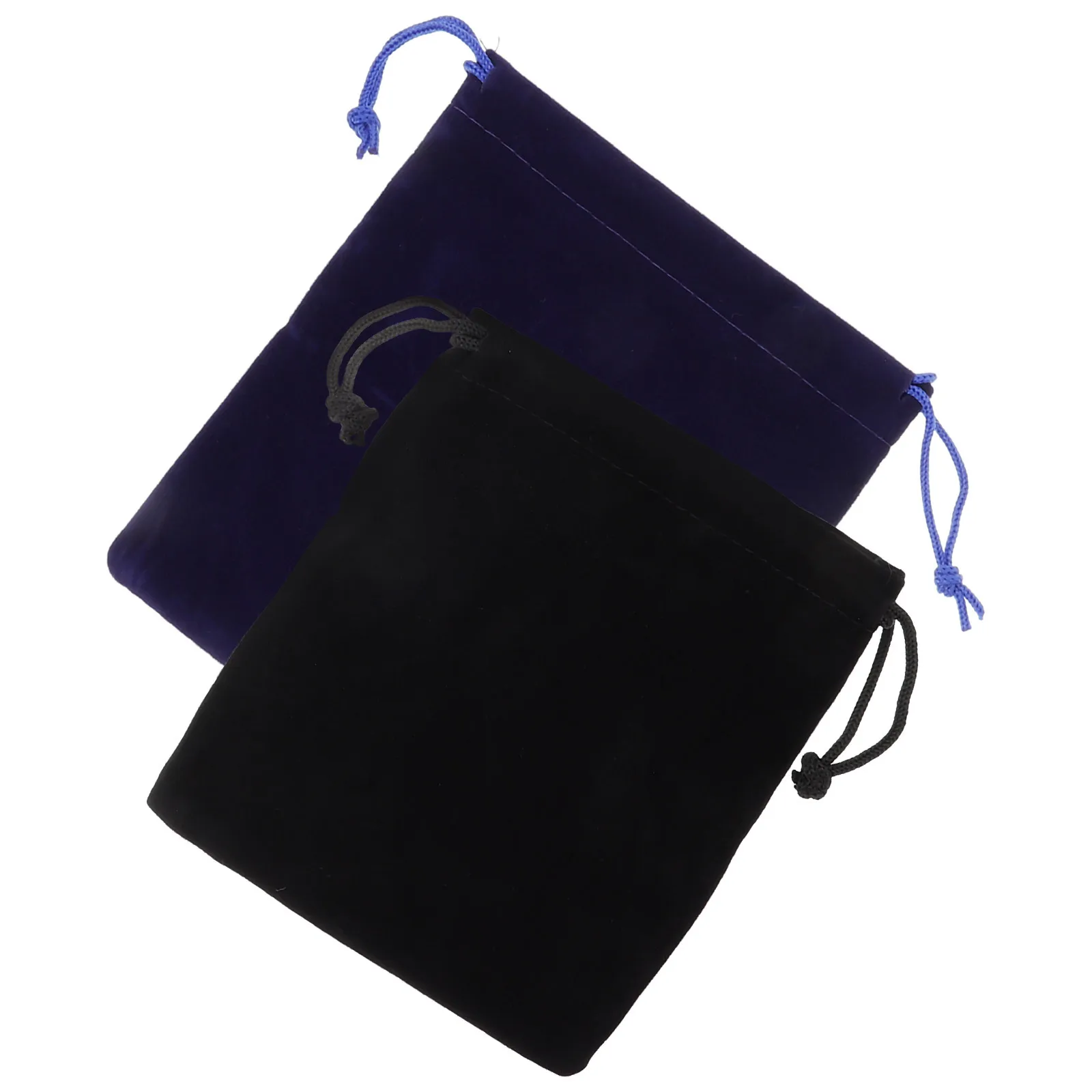 2 Buah Tas Pelindung Kantong Serut Ringan untuk Kubus Puzzle Tas Pembawa Kubus Organizer Penyimpanan Portabel