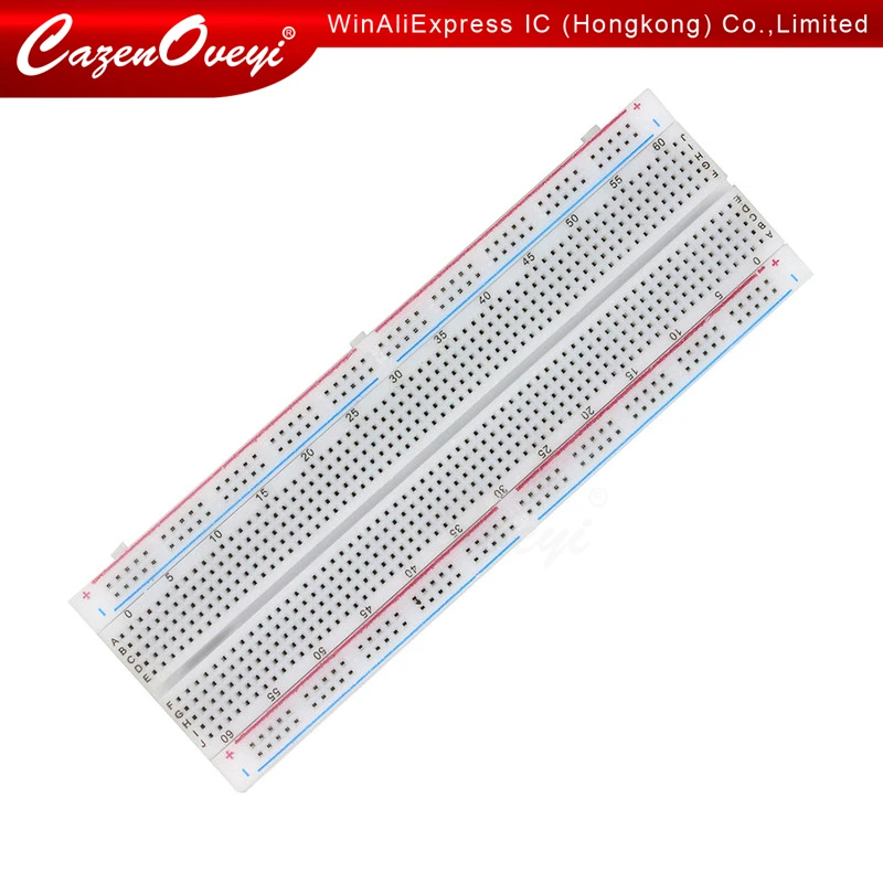 1pcs/lot Breadboard 830 Point Solderless PCB Bread Board MB-102 MB102 Test Develop DIY In Stock