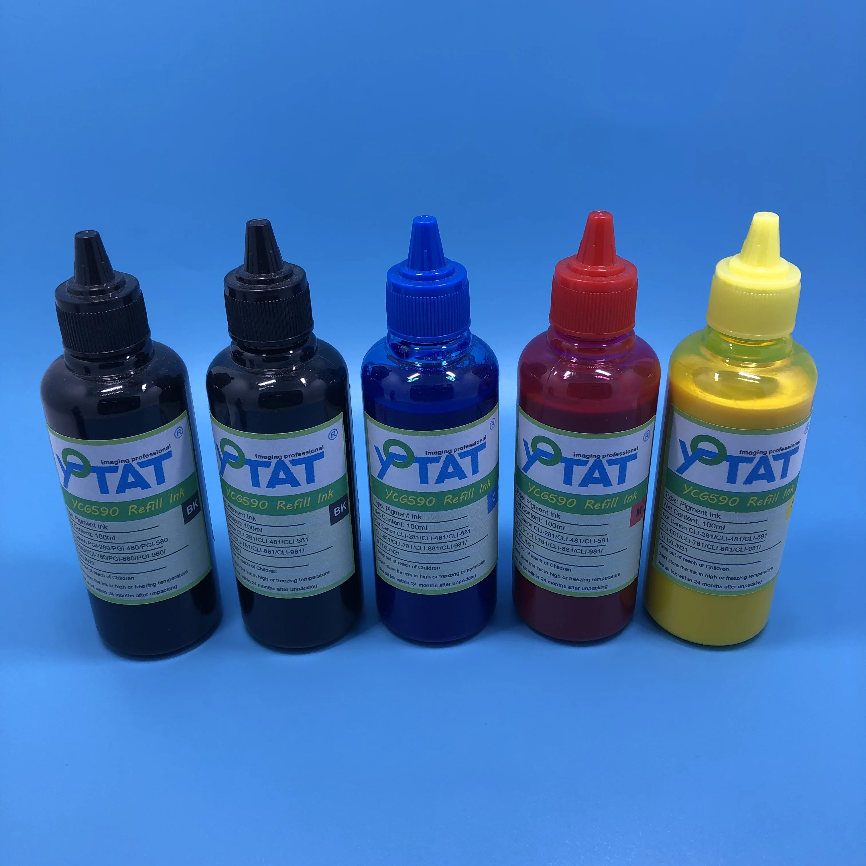 

Pigment Ink for Canon PGI-280 CLI-281 PGI-480 CLI-481 PGI-580 CLI-581 PGI-680 CLI-681 PGI-780 CLI-781 PGI-980 CLI-981 N10XL