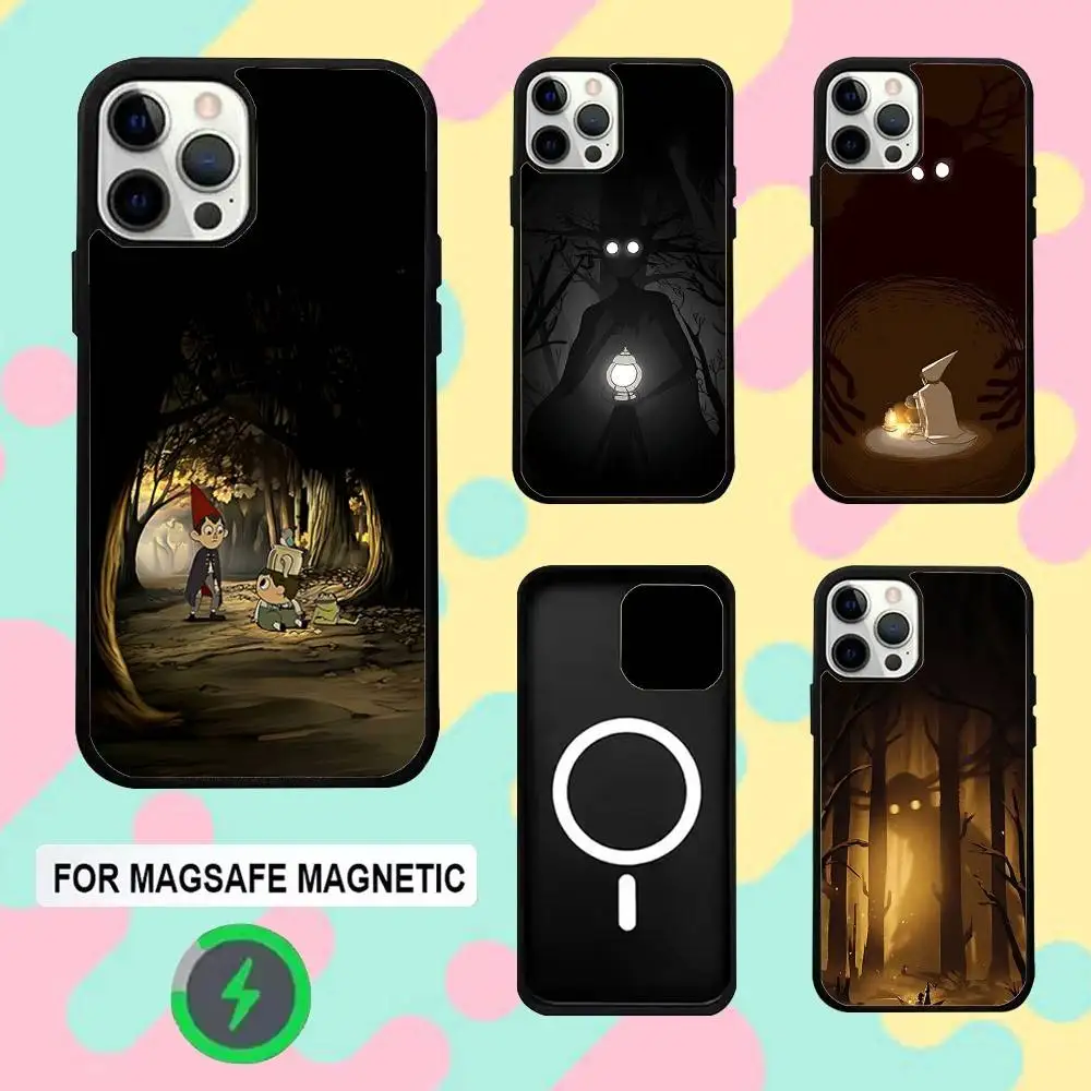

Настенный чехол для телефона O-Over The Garden для iPhone 16e, 16,15,14,13,12,11, Plus, Pro, Max, Mini Magsafe с магнитной беспроводной зарядкой
