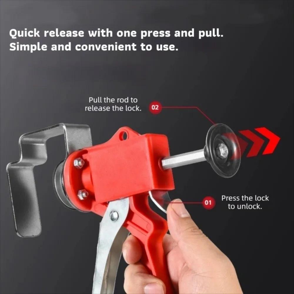 Press Type Drawer Panel Quick Installation Clip Adjustable Quick Installation Furniture Panel Fixing Clamp Stainless Steel