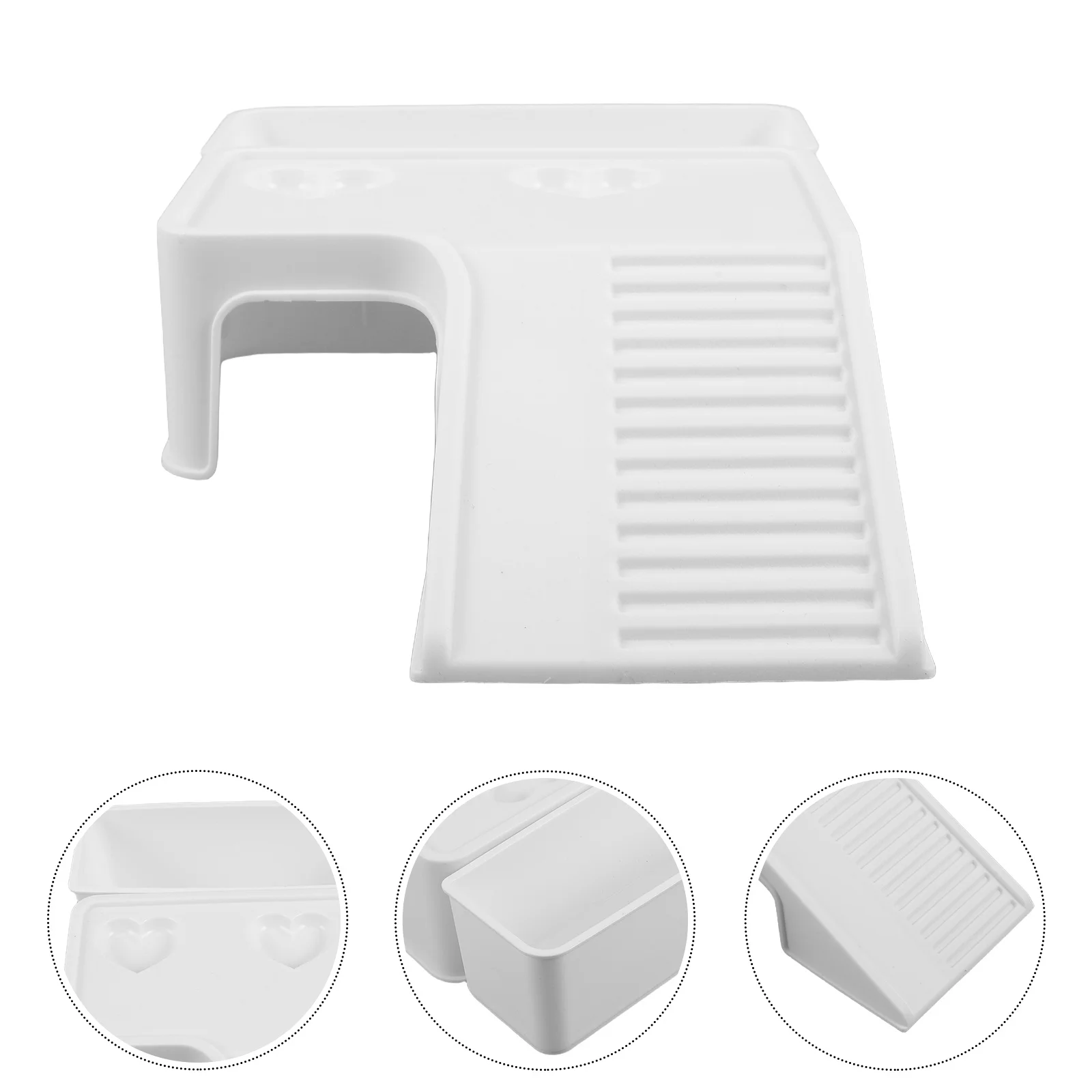 

Turtle Basking Platform Multifunctional Hideout Climbing Villa Lightweight Plastic Reptile Resting Platform for Turtle Tank