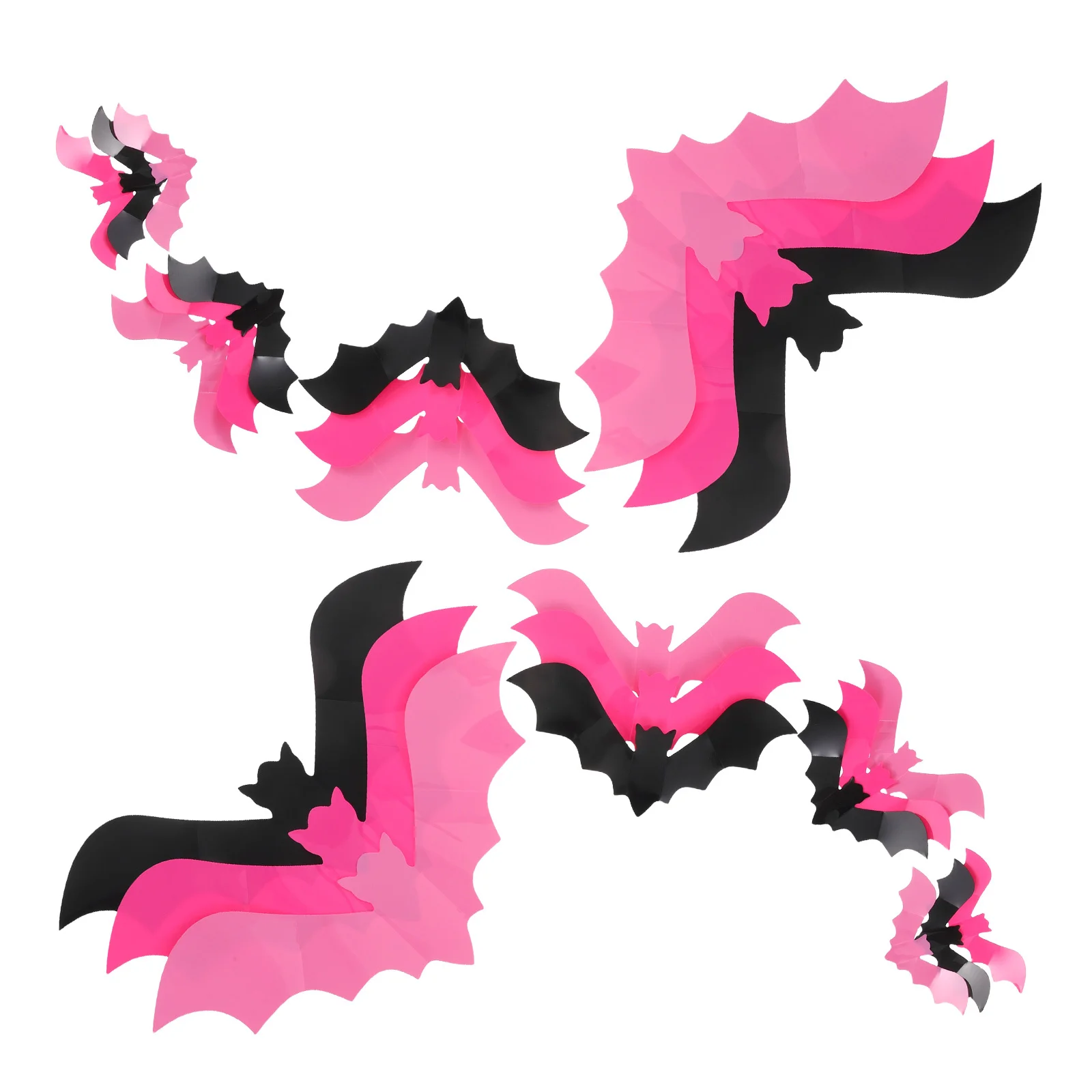 

48Pcs Halloween 3D Bat Wall Stickers Realistic PVC Scary Bat Decals Decorations for Halloween Party Bathroom Window Wall Decor