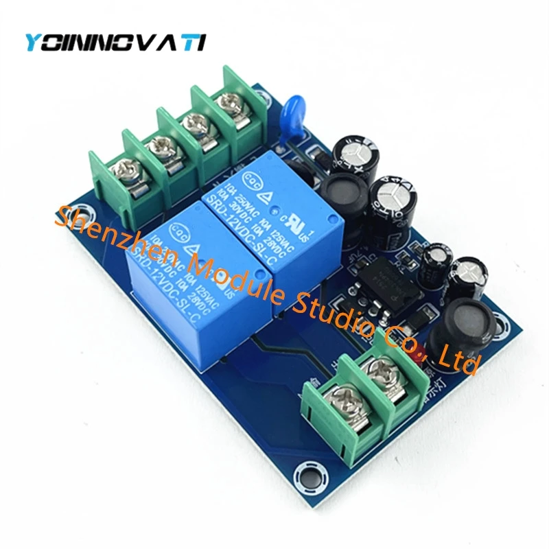 YT 1pcs YX-Q01 220V Two-Way Power Automatic Switcher 10A 2 Power Supply 2 In 1 Out Power Failure Conversion Switch Board Module
