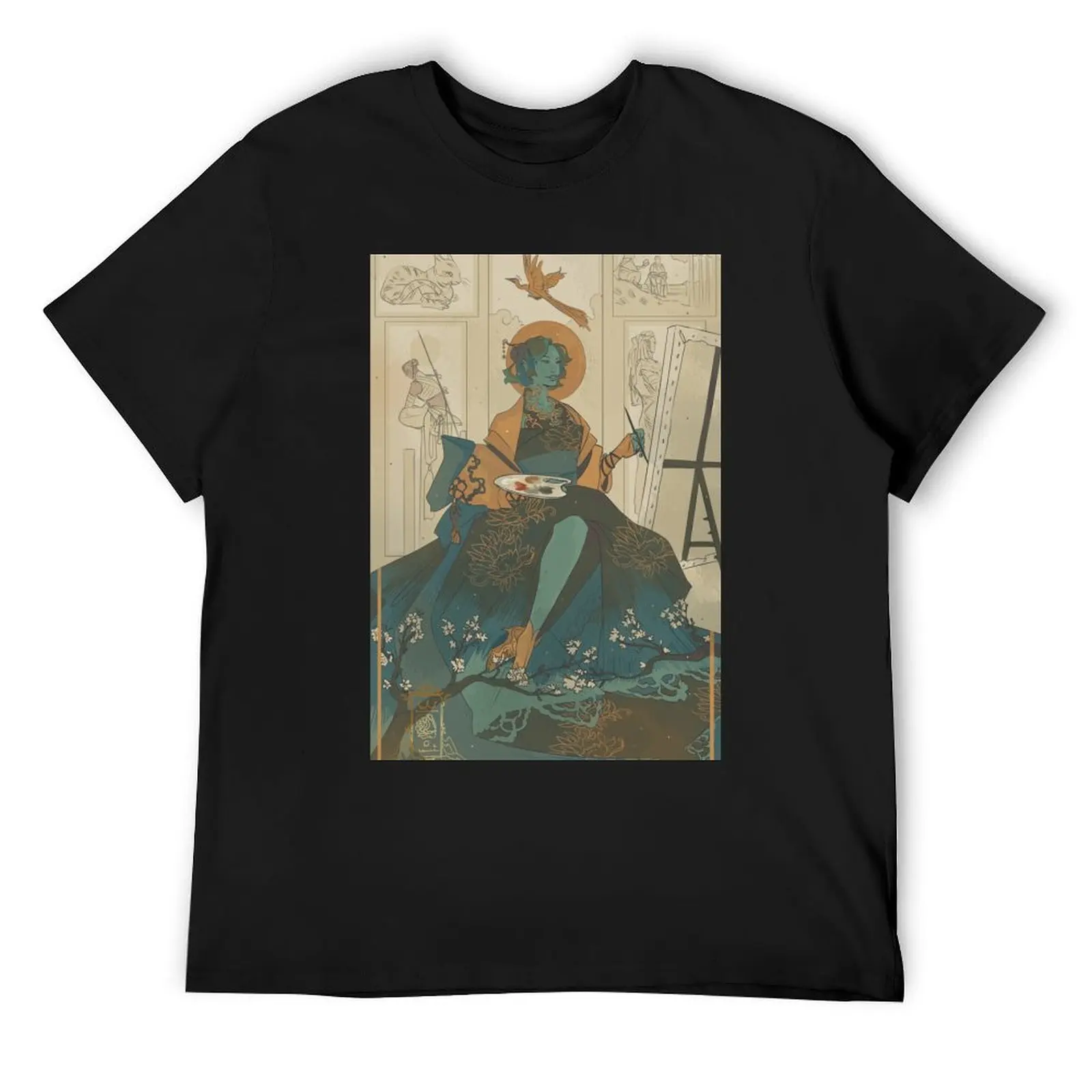

Jester 01 T-Shirt blue lock Man t-shirt summer shirt shirts men