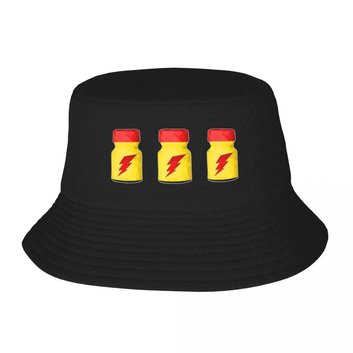 Poppers Emo Bucket Hats Panama For Kids Bob Hats Cool Fisherman Hats Summer Beach Fishing Unisex Caps