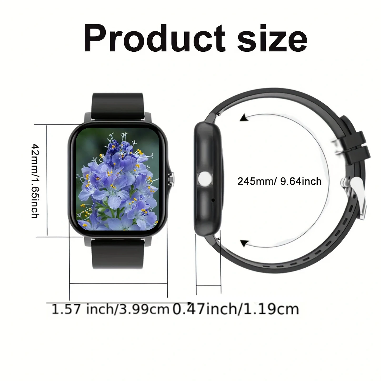 ساعة ذكية رياضية متعددة الوظائف متعددة الوظائف ، مكالمة لاسلكية ، موسيقى ، تذكيرات رسائل متعددة التطبيقات ، ساخنة