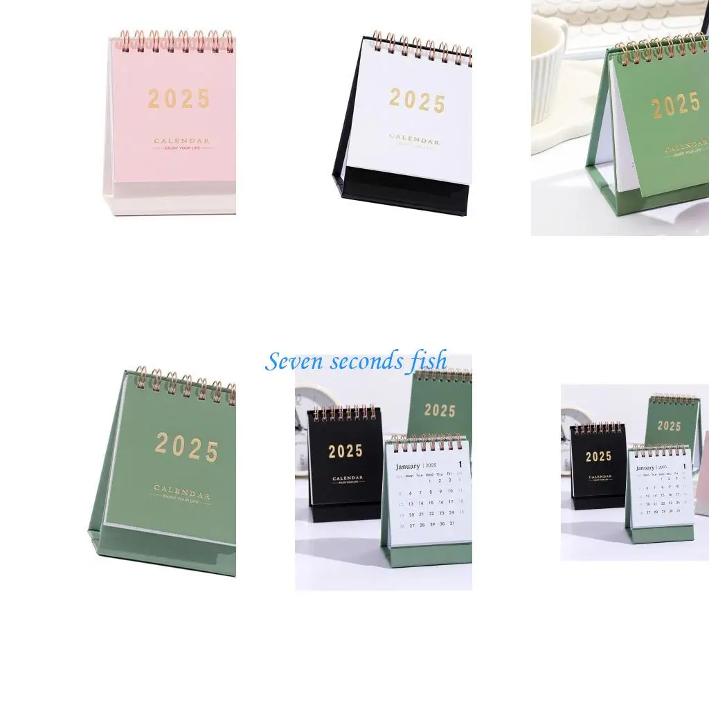

L74B Office Desktop Calendar Planner from 07/2024 to 12/2025 Desk Calendar