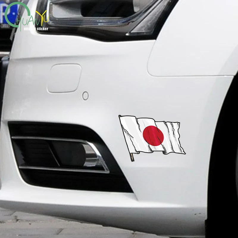 Personality Japan Flag Car Sticker Motorcycle Helmet Decal Car Accessories Pegatinas Para Coche - view 3