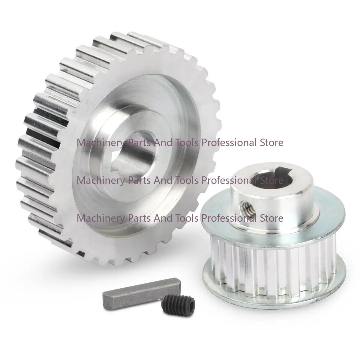 LatheTiming Belt Pulley/Motor Pulley/Countershaft Drive PulleyS for CJ0618&C2 view 2