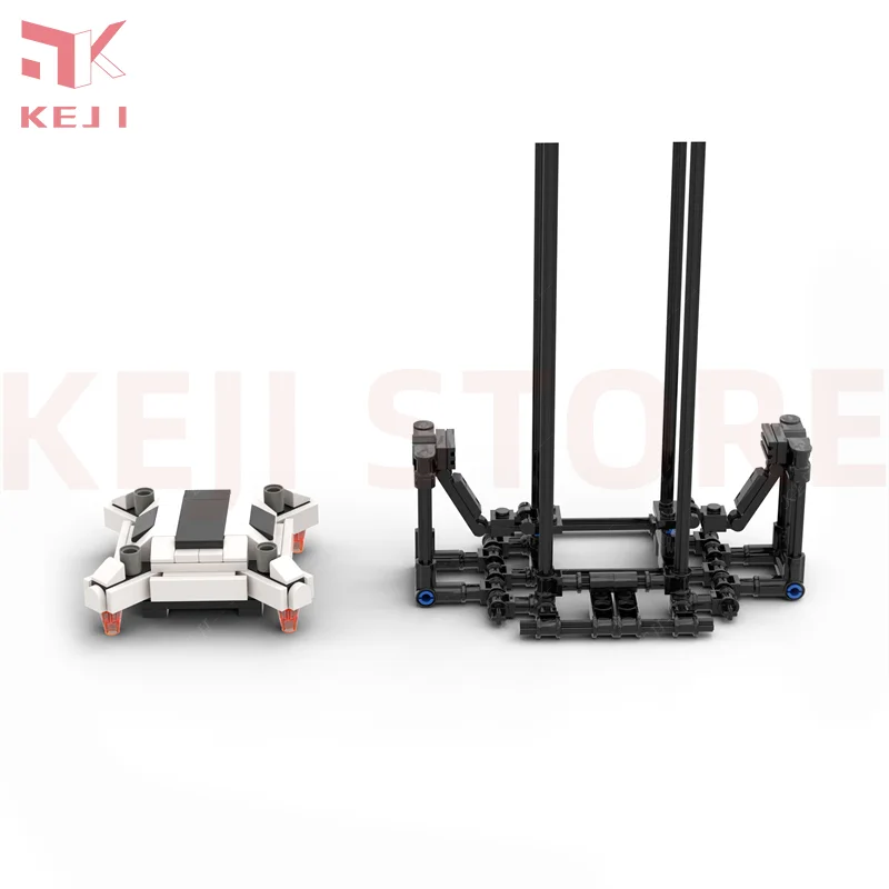 KEJI Space Elevator Wandering Earth Model Building Blocks Bricks Kits Creative Toys for Boys Christmas Gifts