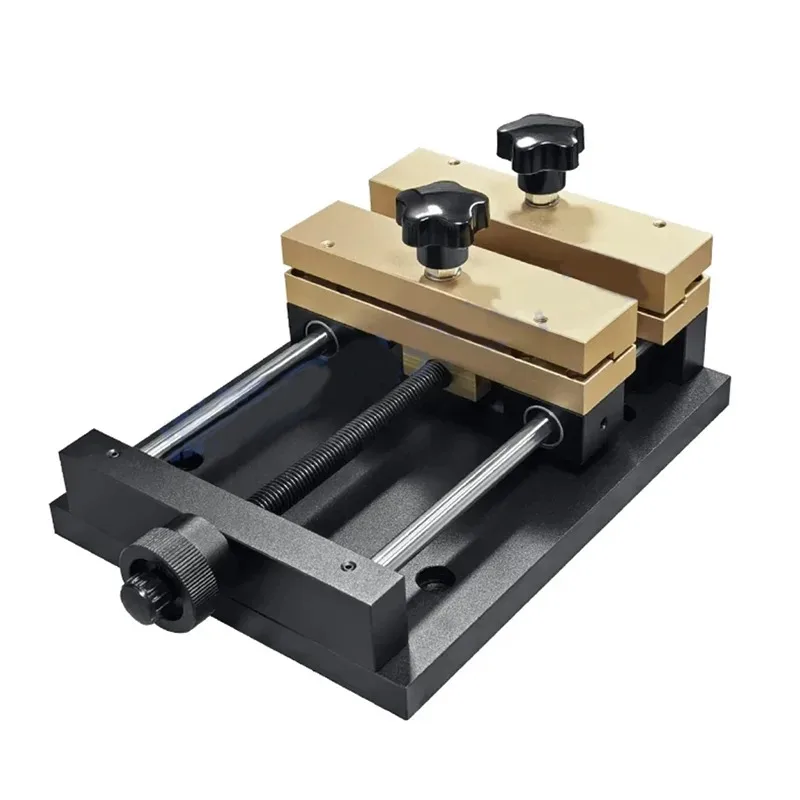 Gold Cutting Small Fixture Laser Marking Machine Tin Foil Fixture Thin Paper Cutting Horizontal Stretch Translation Table