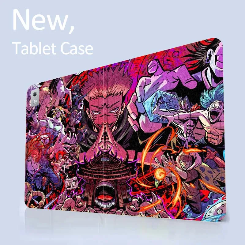 J-Jujutsu K-Kaisens Cool Tablet Case Para Xiaoxin Legion Tab Y900 Y700 K10 M10 P11 Pad Pro GT Plus 3a Geração 4 8.8 11 11.5