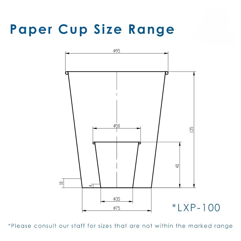 High Quality Eco-Friendly Disposable Coffee Paper Cup Making Machine Includes High-Speed Core Pump PLC Motor Gear Engine