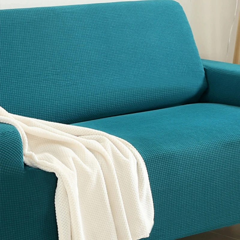 

Knitted sofa cover waterproof all inclusive sofa cushion for living room, bedroom, single, double, triple sofa cover
