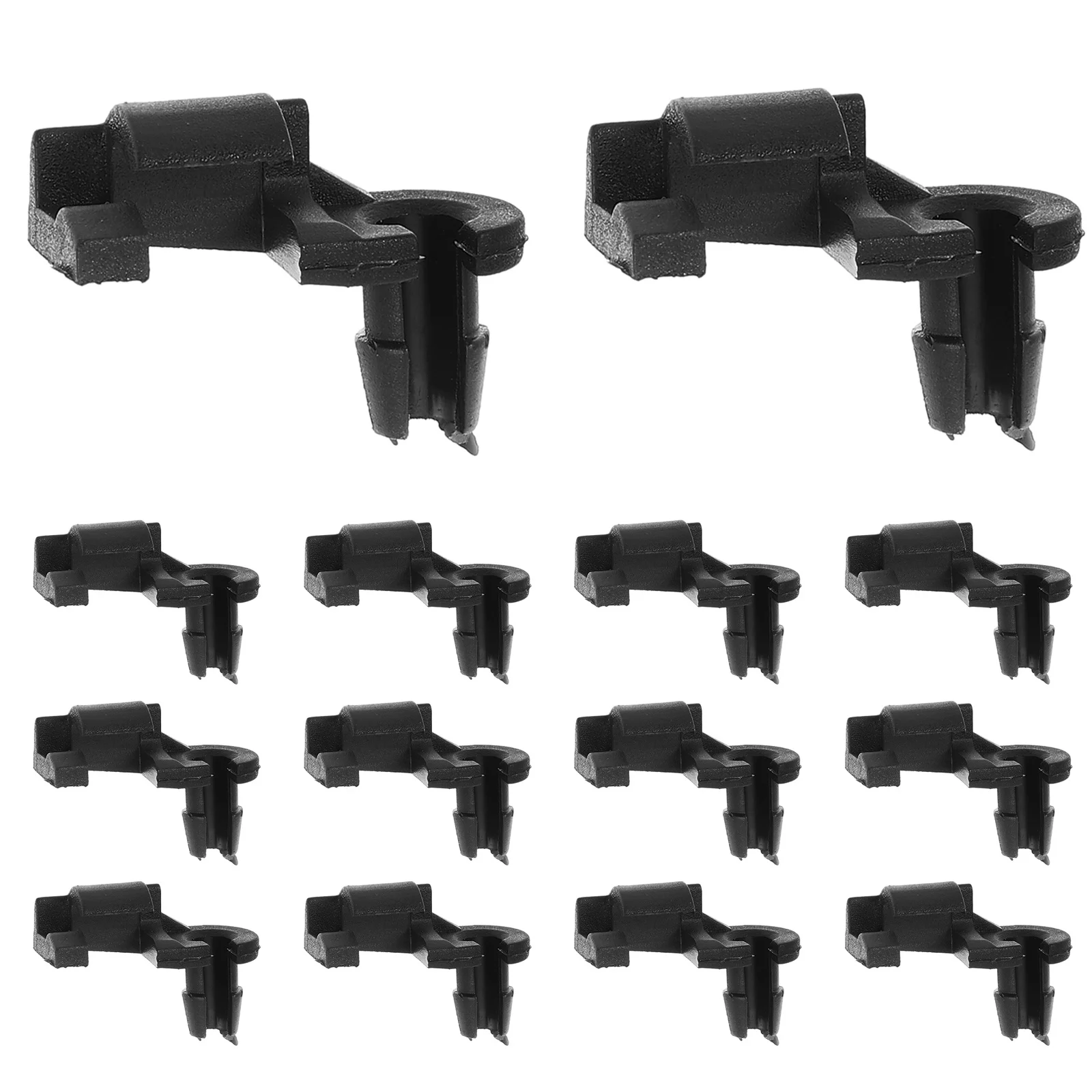 

20Pcs Door Retainer Clips Plastic Material Easy Install Vehicle Door Lock Support Automotive Handle Rod Clip
