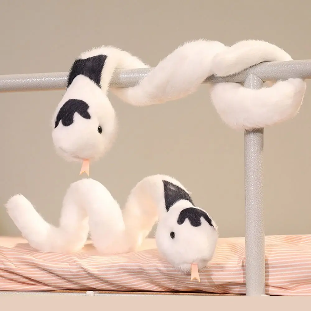 

Милая плюшевая плюшевая игрушка Сяо Кубао, упаковочная 38/60 см, фигурка змеи, Мстительная любовь, периферийные устройства, мультяшная змея, украшение, кукла