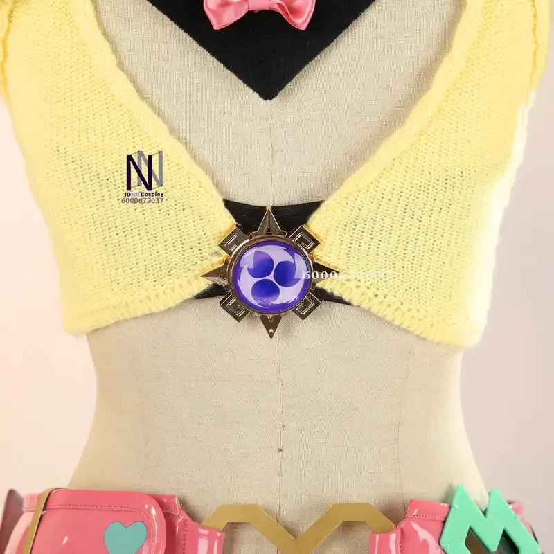 Juego popular Genshin Impact Varesa disfraz de Cosplay Anime nuevo ropa bonita de alta calidad falda máscara peluca para niñas mujeres traje de juego de rol