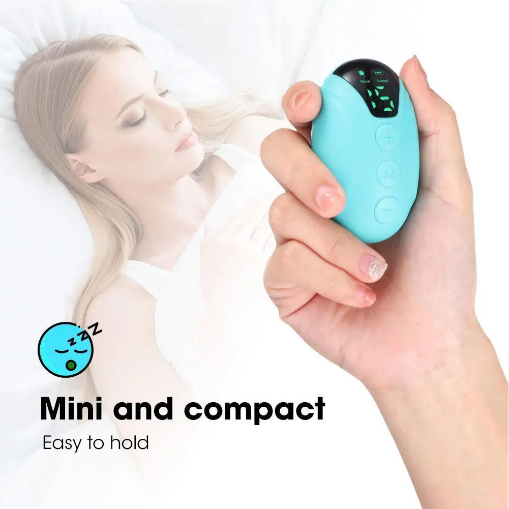 Handheld Sleep Aid Device Help Sleep Relieve Insomnia Instrument Pressure Relief Sleep Device Night Anxiety Therapy Relaxatio