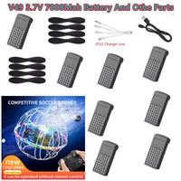 4DRC V49 Drone Battery 3.7V 700Mah /Propeller 4D-V49 Drone Spare Parts Battery V49 RC Dron Battery Blades 4DRC V49 Drone Parts