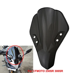 19-22 For CFMOTO 250SR 300SR Motorcycle Windshield WindScreen Fairing Wind Deflector Black 2019 2020 2021 2022
