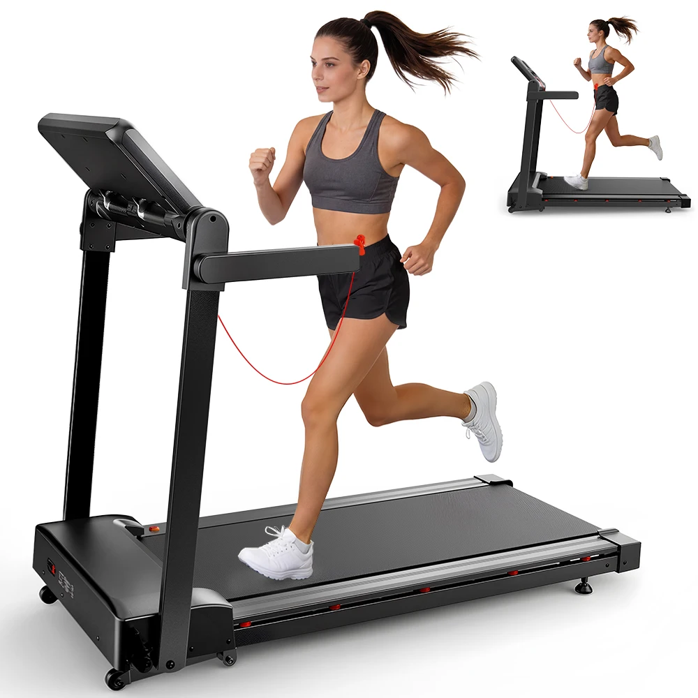Formill FT54 Automatische loopband met hellingsverstelling 1-14 km/u Bluetooth-luidspreker Fitshow-app 1,0–3,0 pk Home Gym Fitness hardloopmachine - afbeelding 2