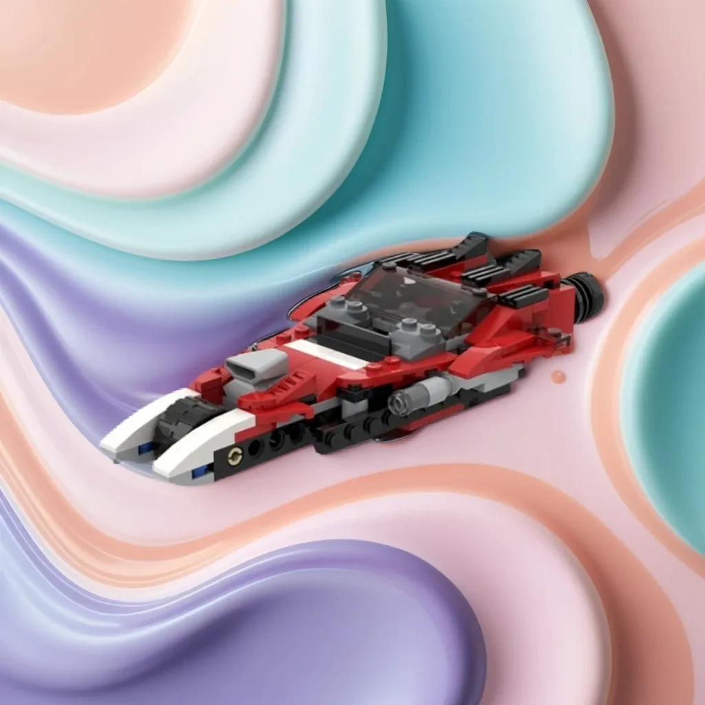 

118 шт. MOC Creator, одноосные летающие машинки, футуристический ховерсинг, модель «сделай сам», строительные блоки, игрушки на день рождения, подарок