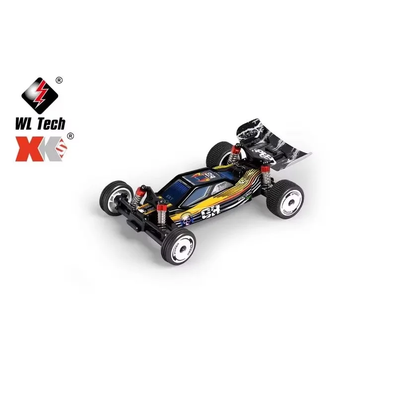 Wltoys 244016 عالية السرعة 1:24 سيارة كهربائية RC التحكم عن بعد لعبة تنافسية نموذج للأطفال والكبار هدية الكريسماس