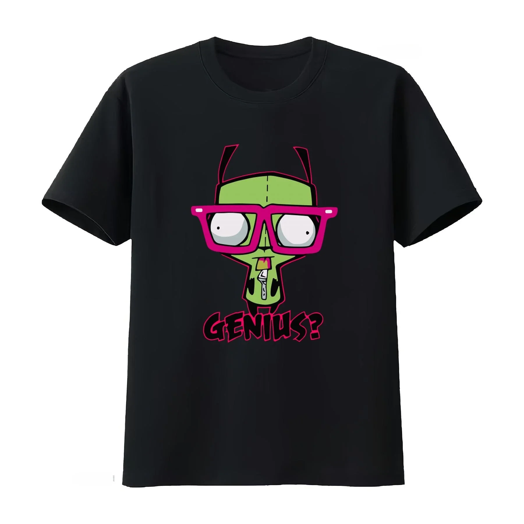 Invader Zim Gir Genius Duh T-Shirt for Men Available Stylish Casual Soft Comfortable Graphic Men's Clothing 2026 Summer T Shirt