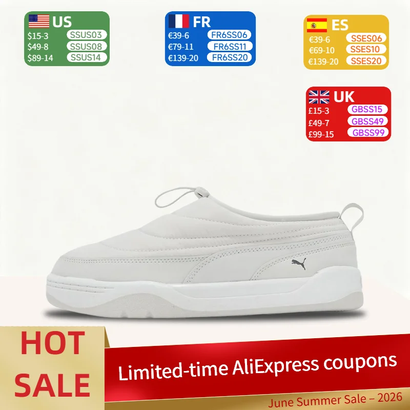 

Puma Park Lifestyle: Comfortable, Soft, Versatile, Durable, and Cushioned Low-Top Sneakers (Unisex, White) 397661-03