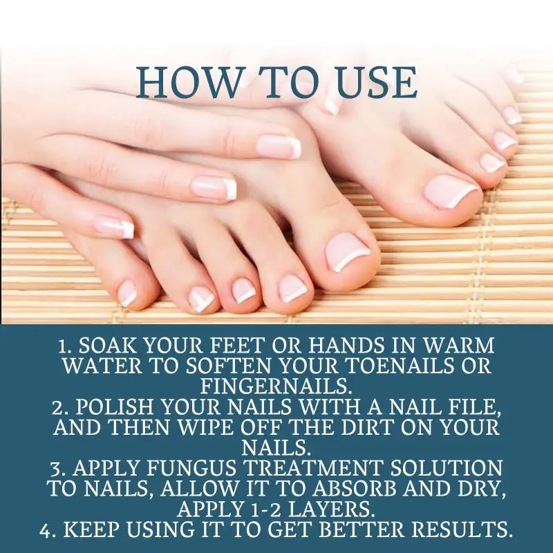 Gentle Nail Liquid  Repair Solution for Toenail Nourishing Shiny Healthy Look with BuiltIn Nail File Set