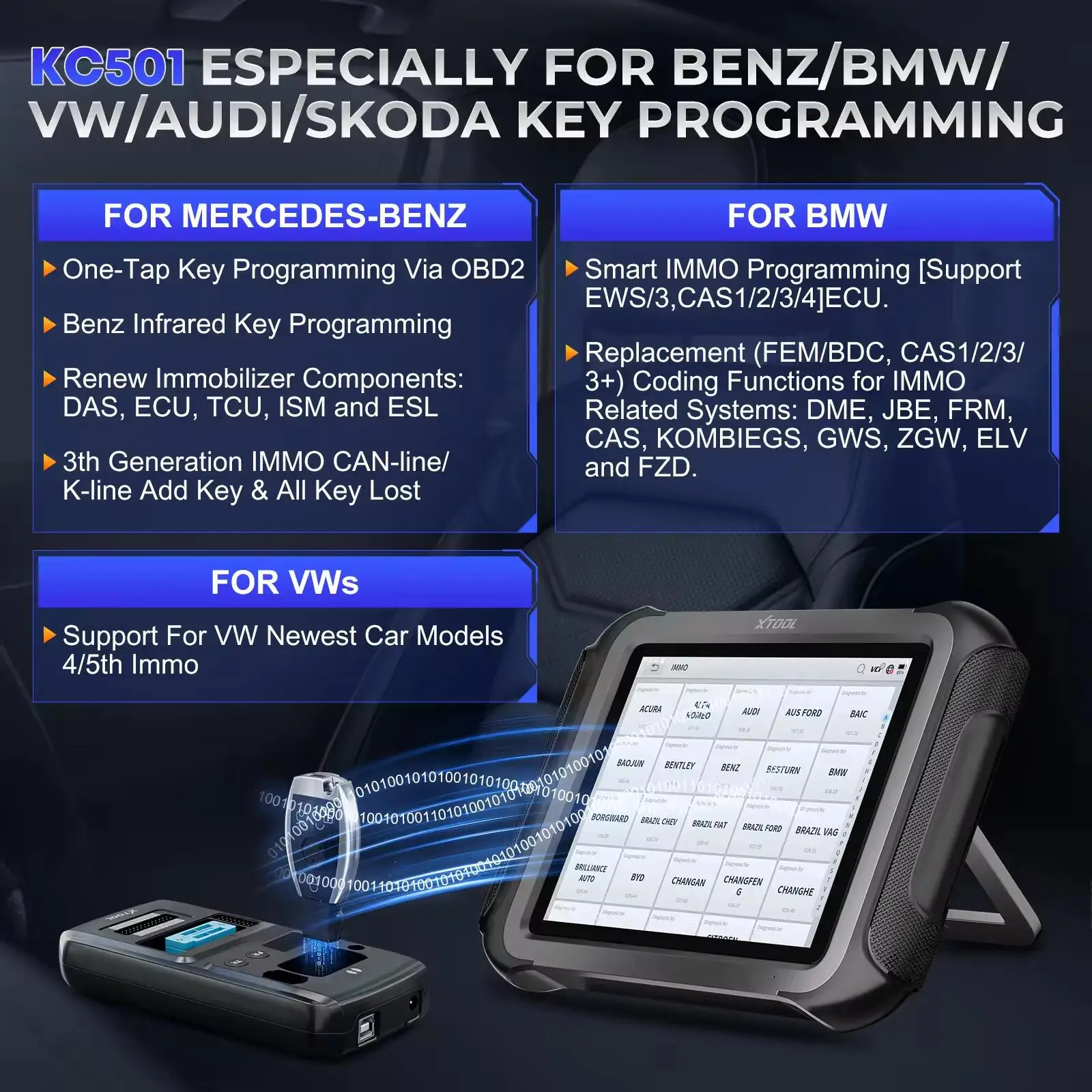 

XTOOL X100 MAX2 Полный набор программаторов автомобильных ключей J2534 Программирование кодирования ECU IMMO Программирование ключей Инструмент для генерации ключей Топология Карта