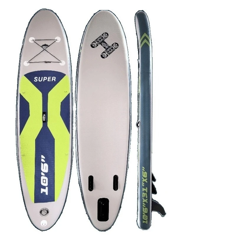 Inflatable paddle board, surf racing new professional double-layer thickened leisure parent-child paddling board