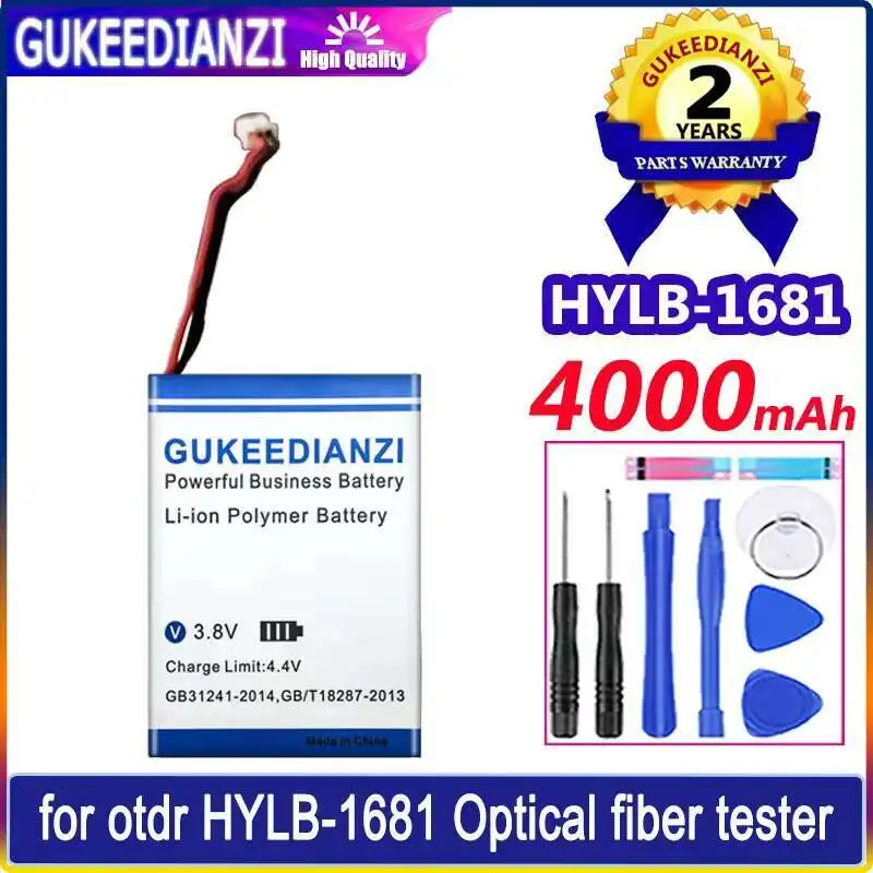 

For Otdr Hylb-1681 Optical Fiber Tester 4000Mah Optic Battery Premium Replacement