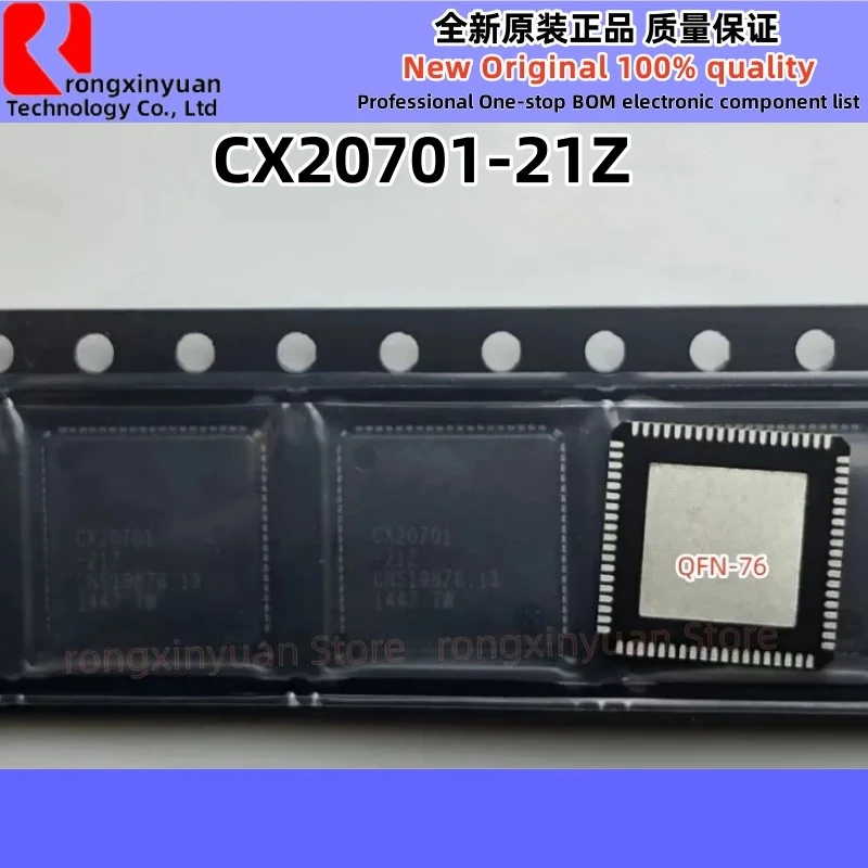2 pezzi CX20701-21Z CX20701 CX20707-21Z CX20707 NVP6114 RT3070L RT3070 QFN-76 Nuovo originale 100% di qualità