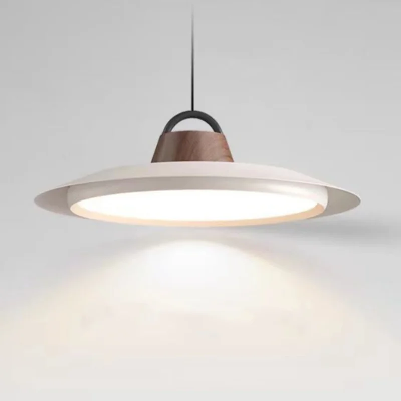 

Designer's minimalist circular pendant light modern bar counter dining room dining room living room bedroom hanging lamp fixture
