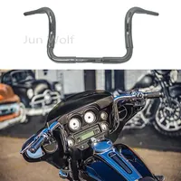 Motorcycle Ape Hanger Handlebars 1.5 inch for Harley Davidson Street Glide Large Glide 12\