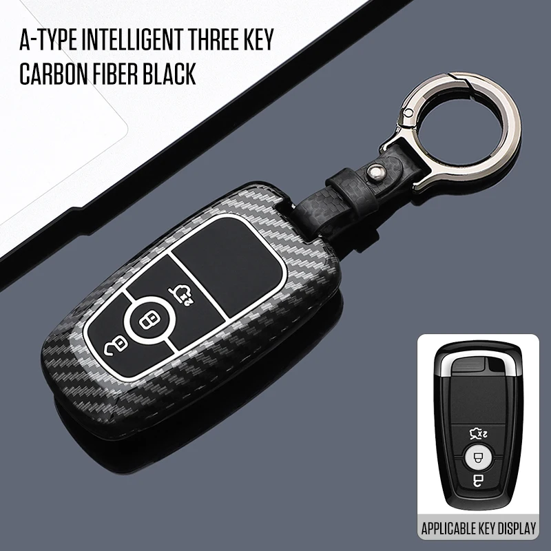 

ABS Plastic Car Key Case Cover For Lincoln Continental Navigator Z MKZ MKC MKX Nautilus Aviator Corsair 2017 2018 2019