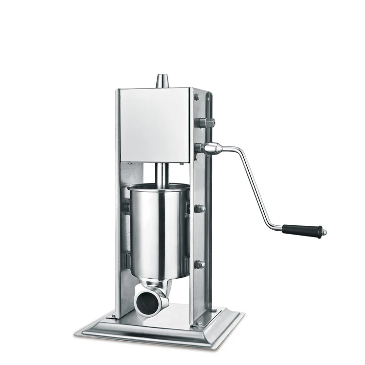 Food Processing Machinery 5L Stainless Steel Vertical Manual Enema Machine Manufacturing Machine Inventory For Sale