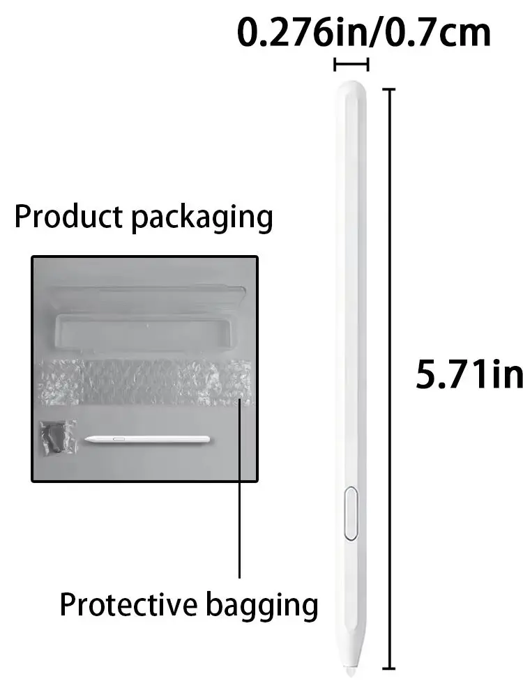 EJ-PX730 Passive Replacement S Pen With Mini Storage Box No Pressure Sensitivity, Touch Stylus For Samsung Tab S11/S11 Ultra SM-