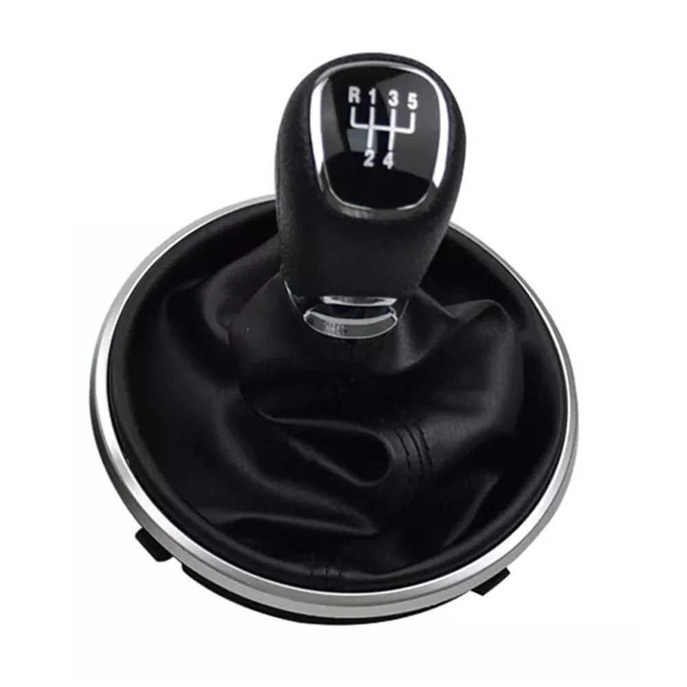 For Enhanced Control Manual Gear Shift Knob Gaiter Frame Compatible with Your For Skoda For Fabia II MK2 (2007 2014)